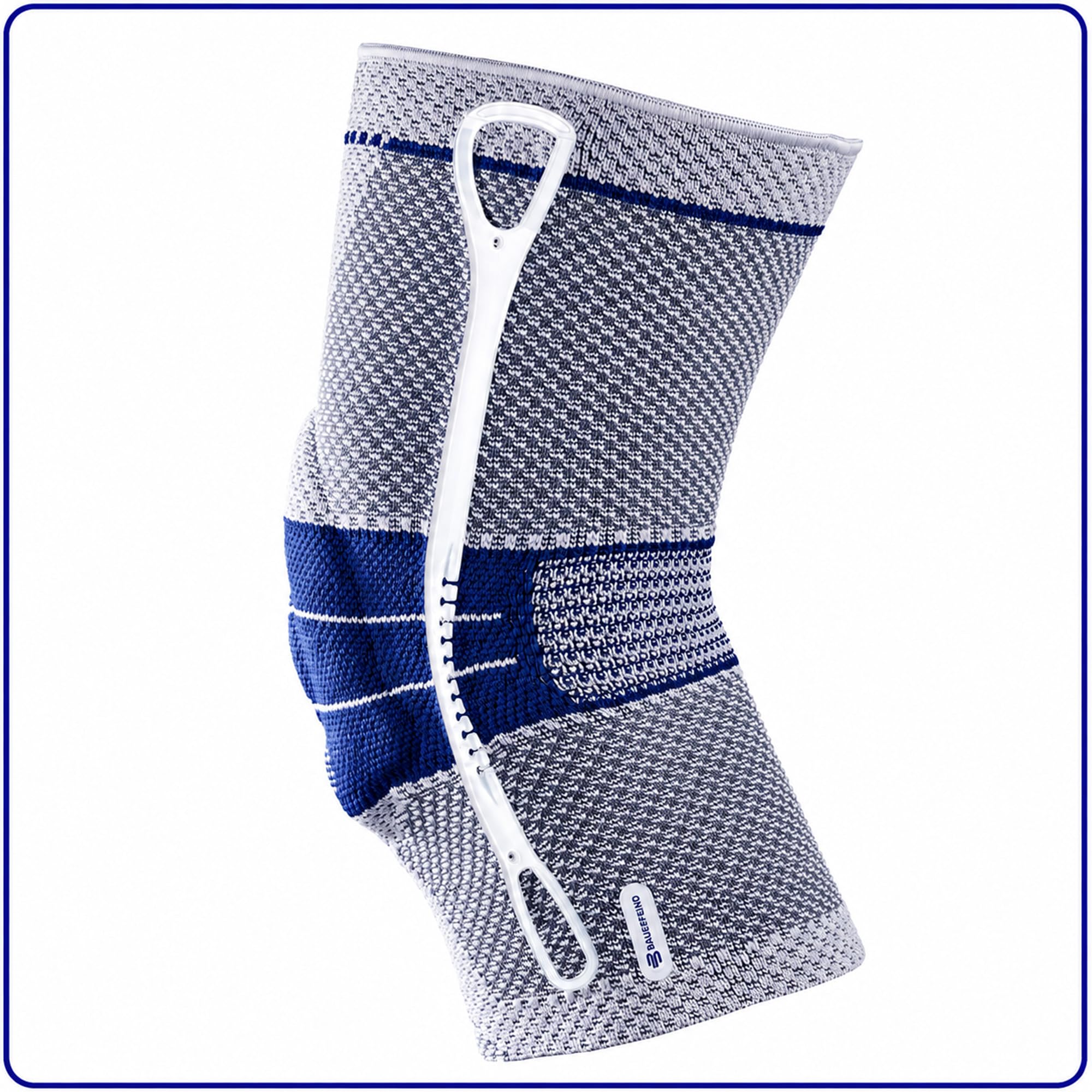 BAUERFEIND GenuTrain サイズ4グレー/ブルー　【最終値下げ】 Amazon.com: Bauerfeind - GenuTrain - Knee Brace - Targeted Support