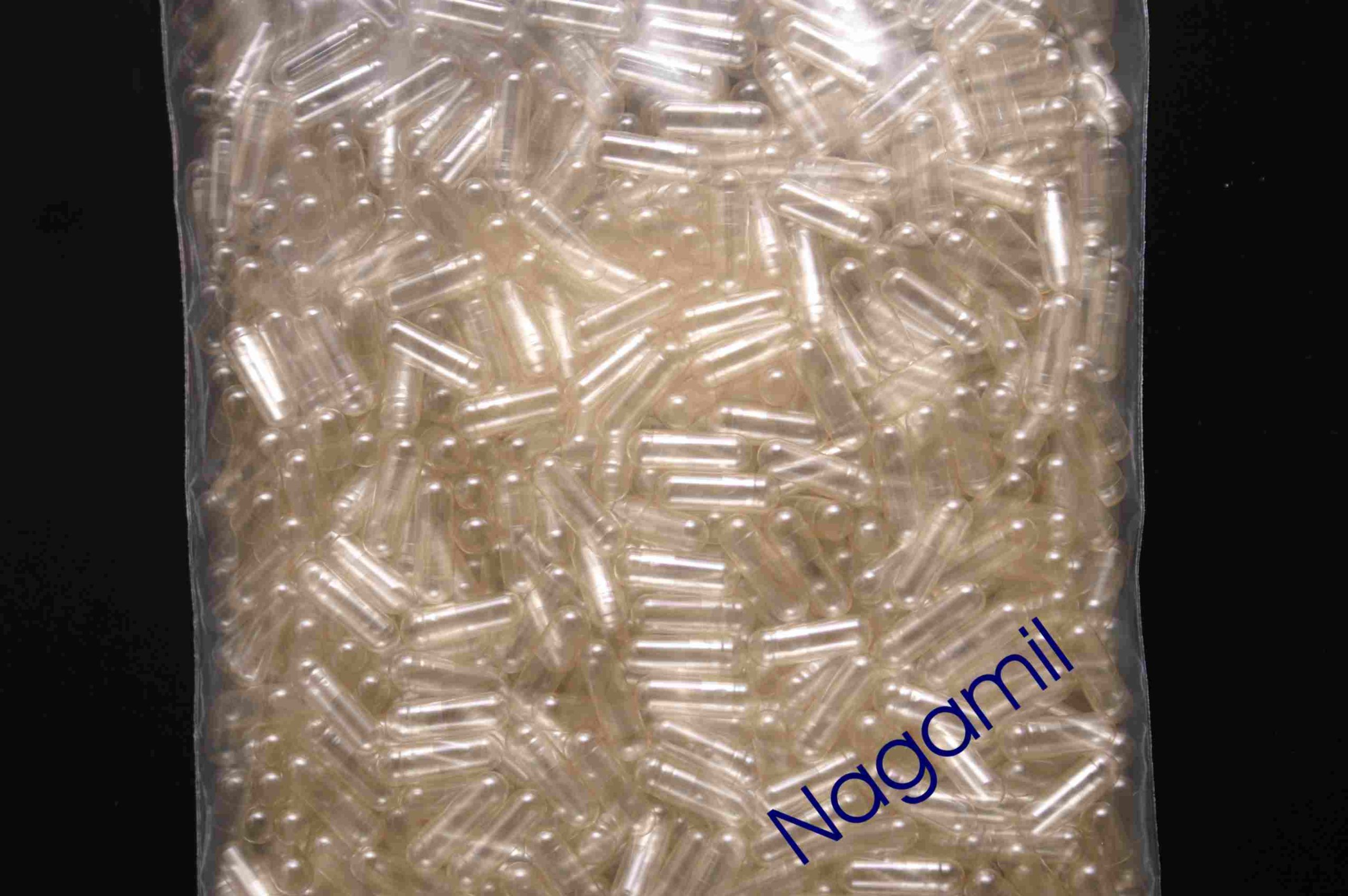 10.000 Gelatine Leerkapseln transparent Gr. "0"
