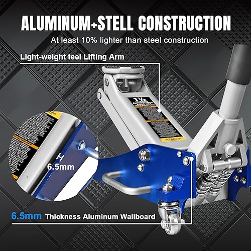 Miniatura 3 de Big Red T815016L Gato para automóvil hecho en aluminio 15 toneladas