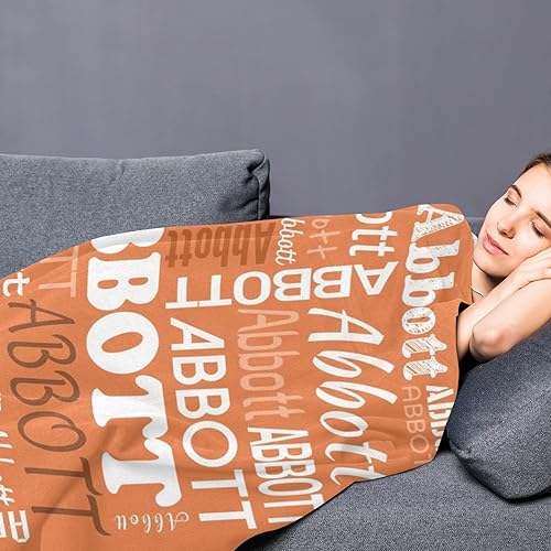 Miniatura 81 de Mantas de monograma personalizadas con nombres, manta personalizada para bebés niñas, manta de envolver con inicial, regalos personalizados