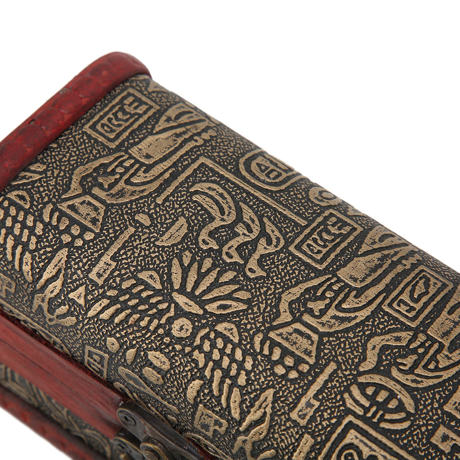 Pudełko do przechowywania biżuterii, przenośne etui na biżuterię w stylu retro dla kobiet, wykwintny organizer na naszyjniki, kolczyki i bransoletki, idealny prezent dla miłośników biżuterii