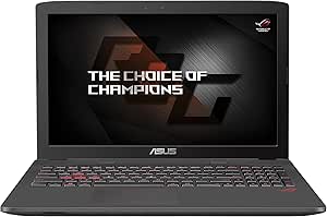 Asus ROG GL752VW-T4016T Portatile, Display da 17.3" Full HD, Processore Intel Core i7 6700HQ, RAM 16 GB, HDD da 1 TB e SSD da 128 GB, Argento, Edizione Italia