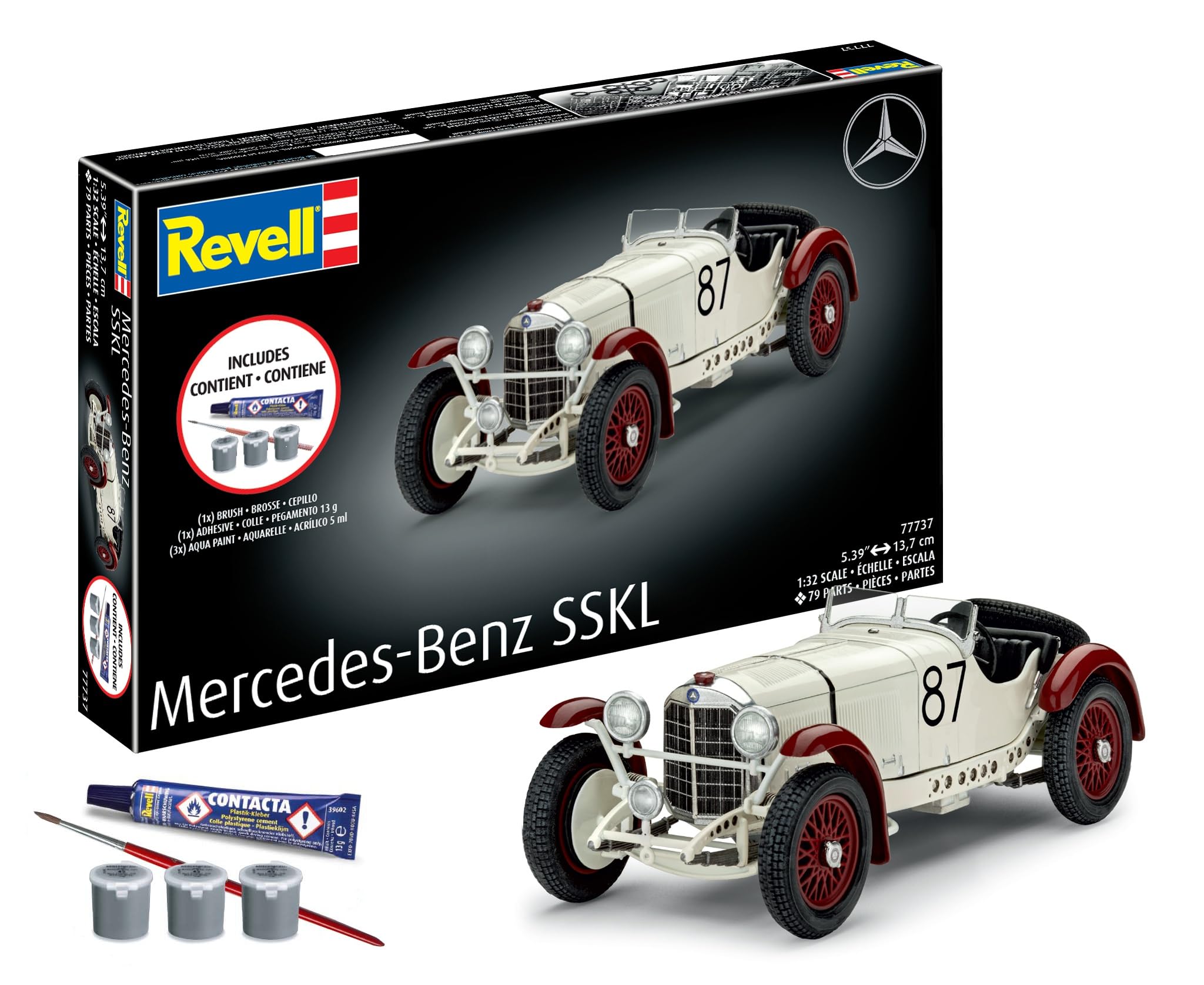 Mercedes Benz SSKL Vintage Race Car - All-Included Starter Set 77737