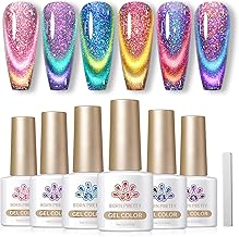 Born Pretty 9D Cat Magnetic Eye Gel Chamäleon - UV Nagellack Glitzer Magnetic Nail Polish Maniküre und Nagelkunst DIY zu Hause
