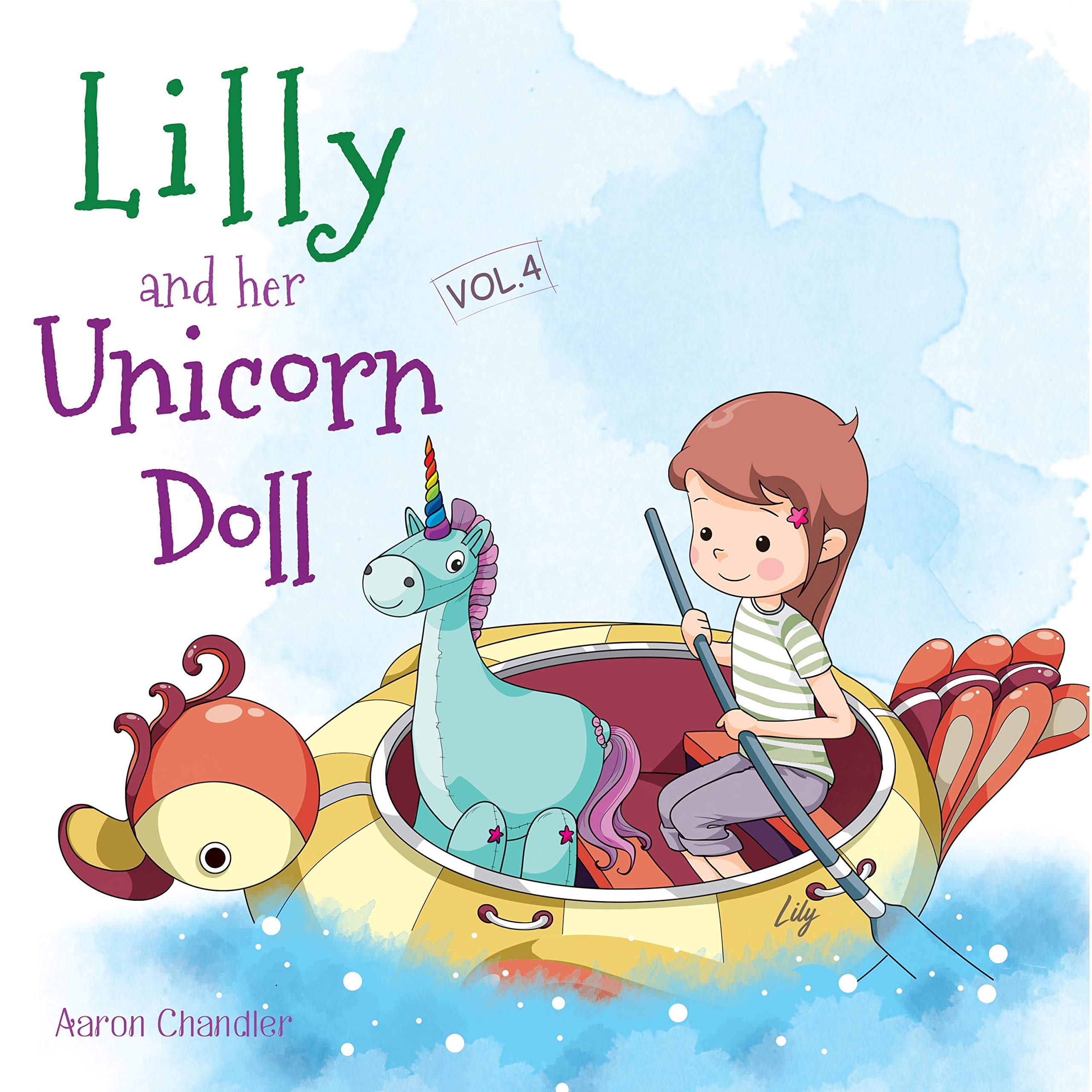 Cover art for Lilly and Her Unicorn Doll: Magic of My Unicorn Doll, Book 4