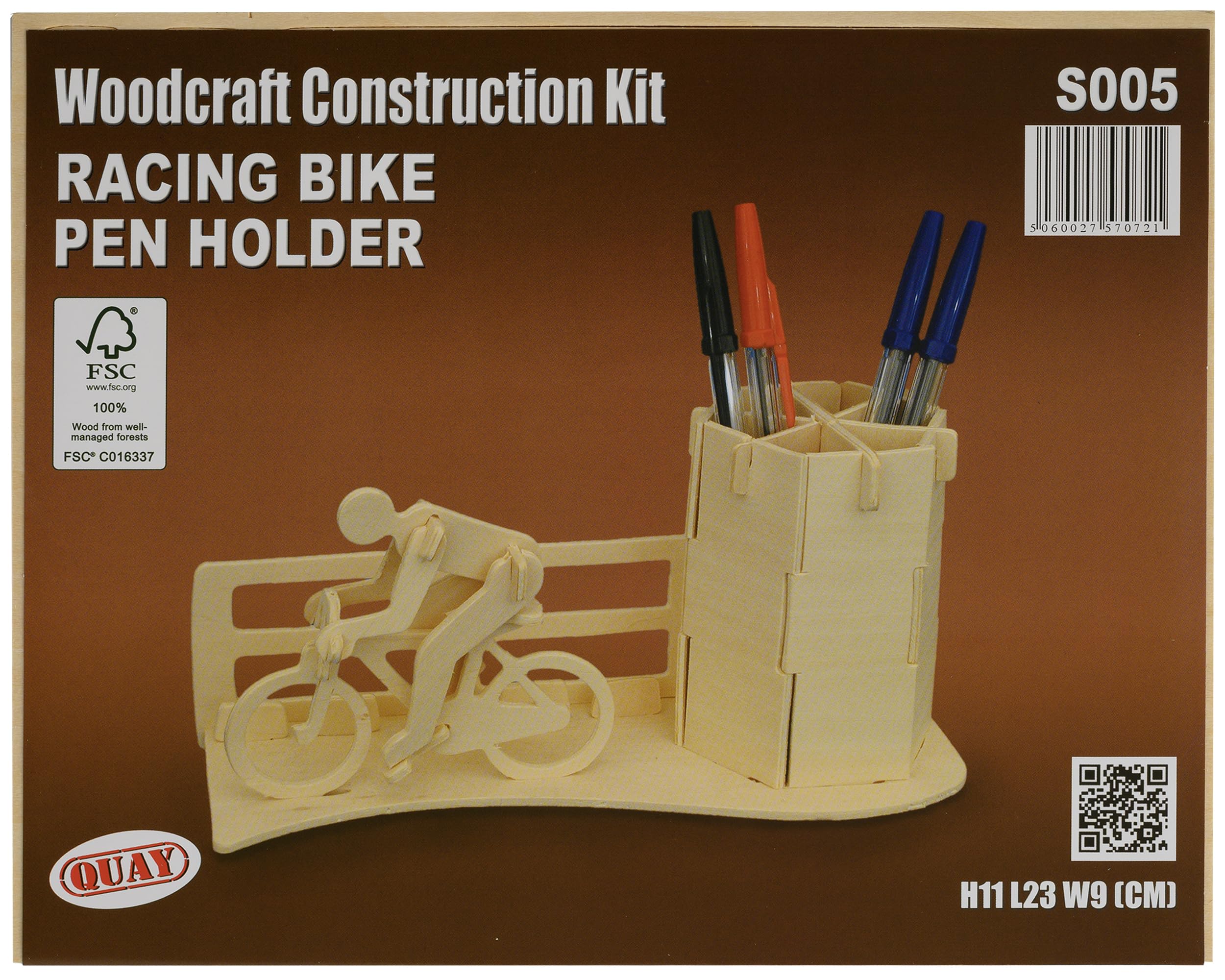 Quay Nave Pirata Woodcraft Kit di Costruzione FSC