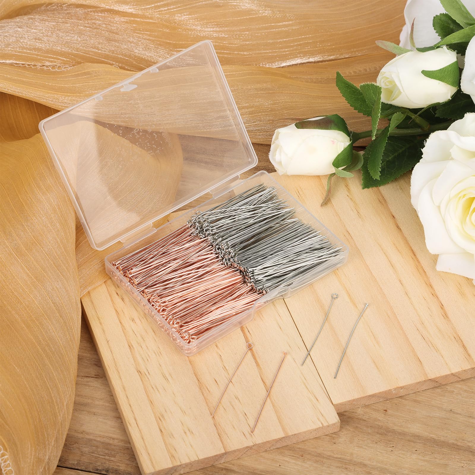 Spilla Rosa Chiaro Mattino - Macorini Gioielli