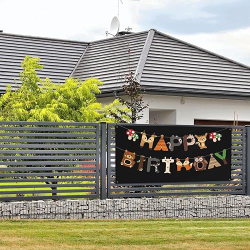 Miniatura 2 de Pancartas y letreros personalizados para exteriores, pancarta personalizada con texto fotográfico, decoración del hogar para fiesta de cumpleaños,