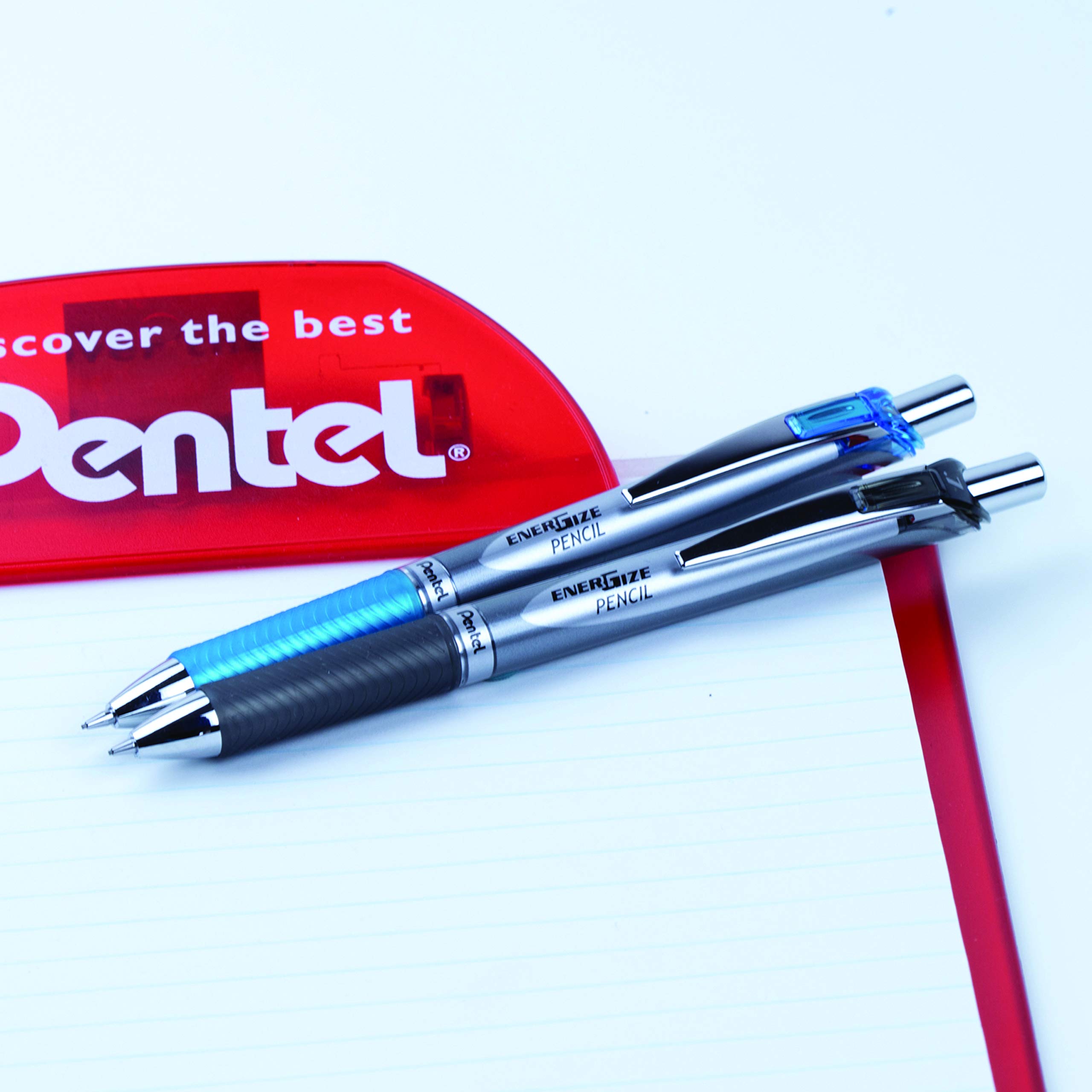 Pentel EnerGize PL77-S automatischer Bleistift, 0,7 mm, himmelblauer Schaft, 12 Stück