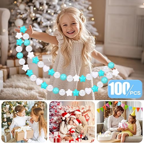 Miniatura 3 de GOGOSO Pelotas para niños  100 piezas a prueba de aplastamiento, bolas de estrés sin BPA y ftalatos, bola de plástico suave no tóxica para