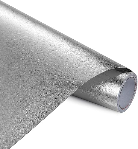 ANT - Vinilo adhesivo permanente metálico texturizado de alta calidad para proyectos de bricolaje, calcomanías, calcomanías, a prueba de
