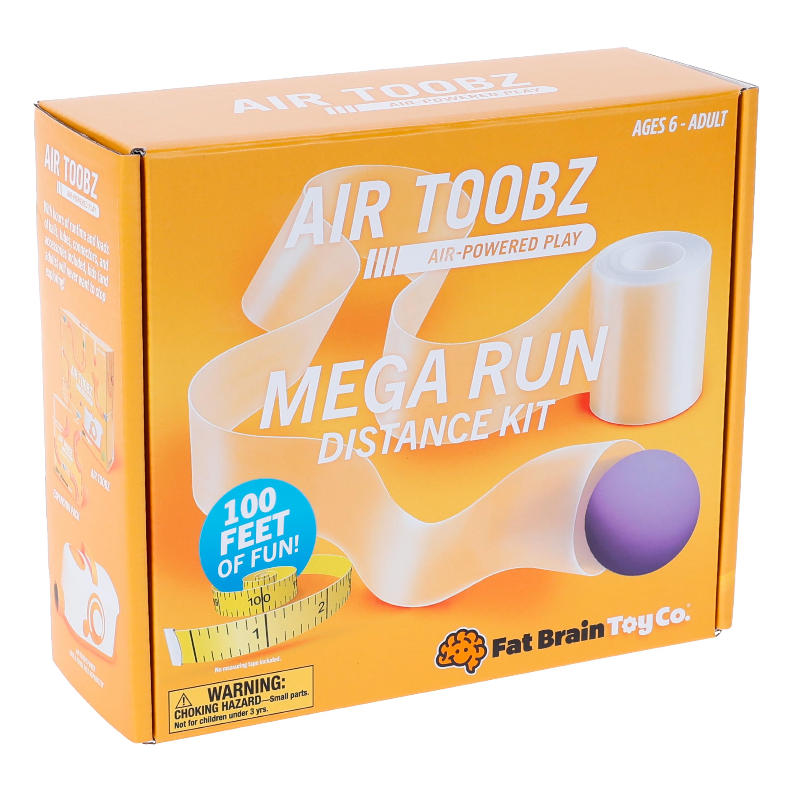 Fat Brain Toys Air Toobz Mega Run Distance Kit, DIY Accessory for Expanding Build-and-Pla…