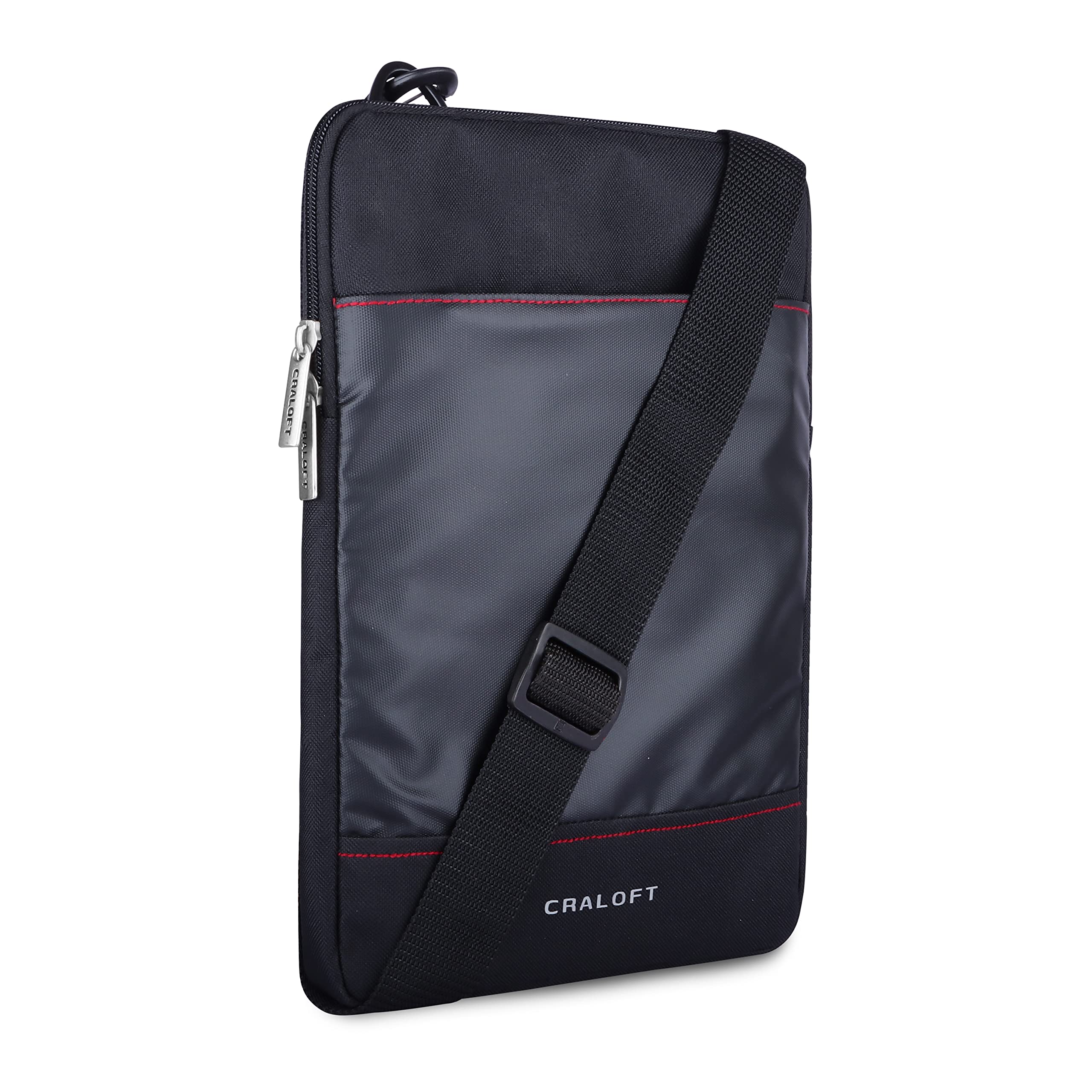 CRALOFT Unisex Adult Polyester Tablet Sleeve Case Cover Bag Pouch 8 To 11.6 Inch Compatible For Samsung Galaxy, Ipad, Realme, Lenovo, Redmi (Black-L31) (B0B19YVKGS) Amazon Price History, Amazon Price Tracker