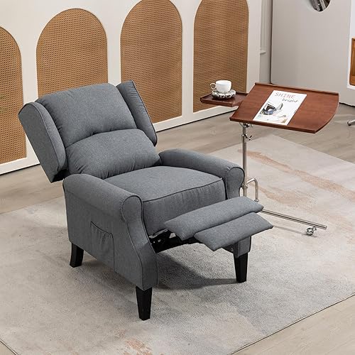 Miniatura 3 de Sofá vintage con sillón, cómoda silla tapizada de ocio, silla reclinable para sala de estar, hogar, sala de estar, oficina, dormitorio, hogar, sala