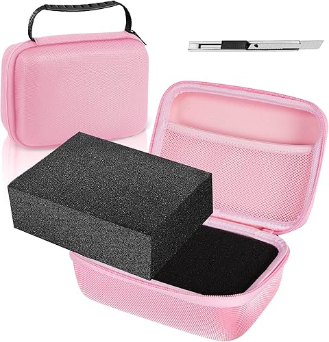 Miniatura 11 de Funda rígida de EVA con espuma personalizable de 13.5 x 9.8 x 5.5 pulgadas, funda de transporte protectora de EVA a prueba de golpes para Negro