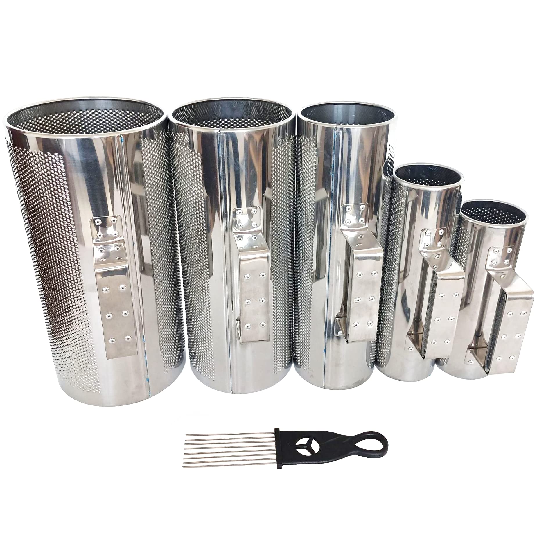 Guiro Shaker ze stali nierdzewnej latynoskie instrumenty perkusyjne ze skrobakiem