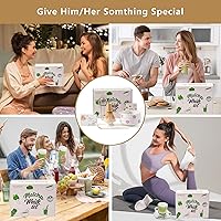 Vista 6 de 5pcs Premium Matcha Set,Ceramic Bowl with Spout and Bamboo Whisk set, Cherry Blossom Matcha Kit for breakfast/latte,Tea Starter Making Kit,Cute