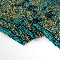 Vista 47 de Poncho chal para mujer, suéteres suaves y cálidos para mujer, parte delantera abierta, poncho de viaje para otoño, invierno y primavera