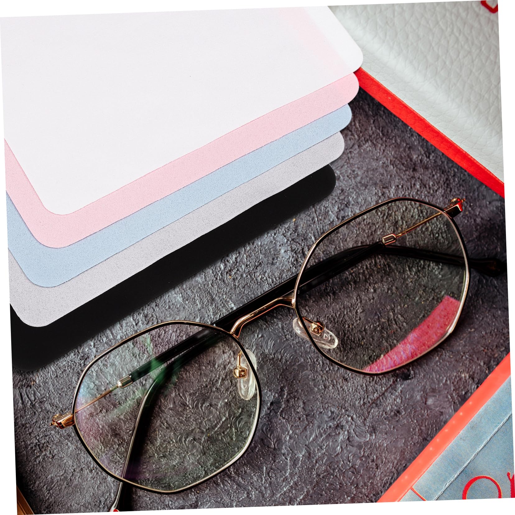 20 Pezzi Detergenti Per Schermi Brillenputztuch Brille Reinigen Brillenputztücher Pulizia Panno in Microfibra Panno Per La Pulizia in Microfibra Salviettine Umidificate Occhiali