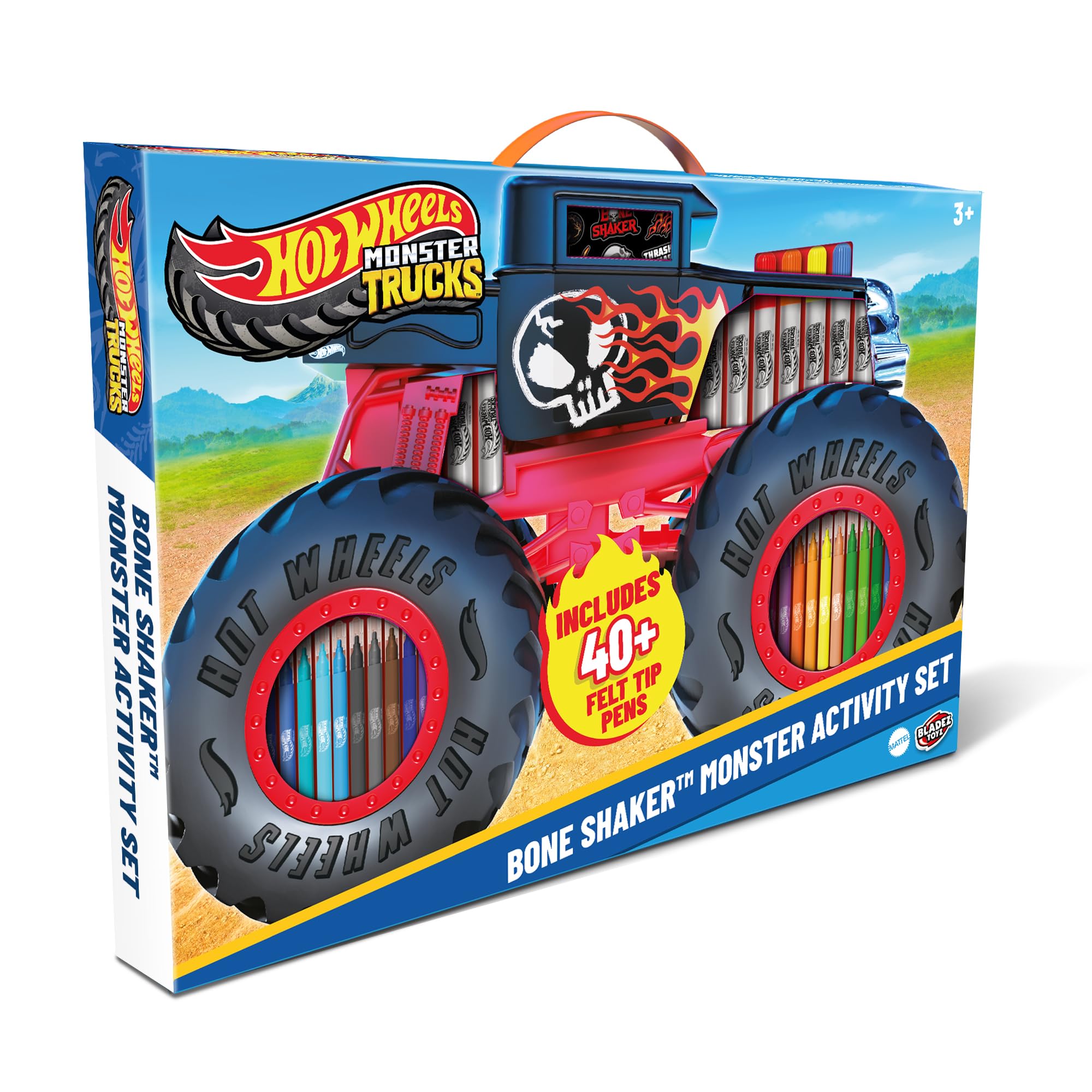 Bladez Hot Wheels Maker Kitz Monster värityspuuhasetti