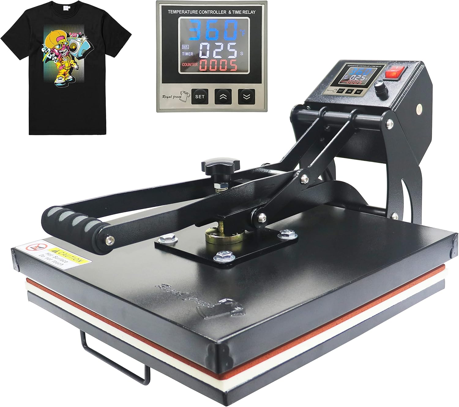 RoyalPress Heat Transfer Machine - Best Sublimation Heat Press Machines