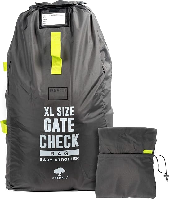 Bramble - Extra Large Airplane Pushchair/Pram Car Seat Gate Check Waterproof Travel Bag 120 x 58cm