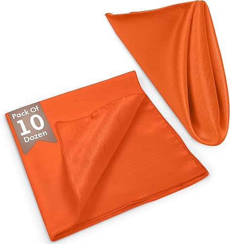 Miniatura 330 de Ultimate Textile -1 docena - Reversible Shantung Satin - Majestic - Servilletas de tela Majestic de 17 x 17 pulgadas color azul pizarra