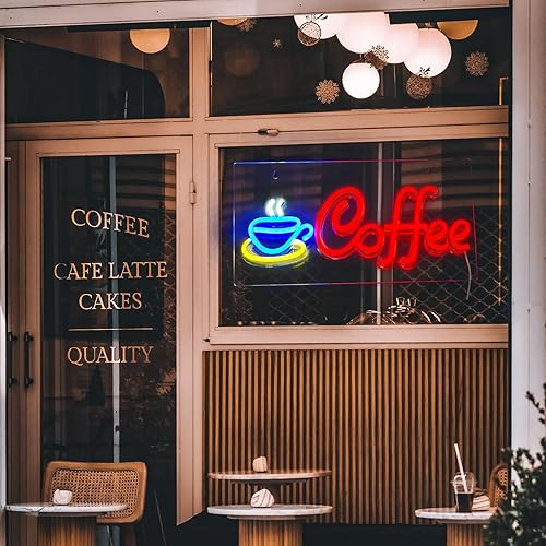 Miniatura 9 de Letrero de neón LED abierto para negocios, 16.5 x 9 pulgadas, luz alimentada por USB con bruja de encendidoapagado para escaparate, ventanas,