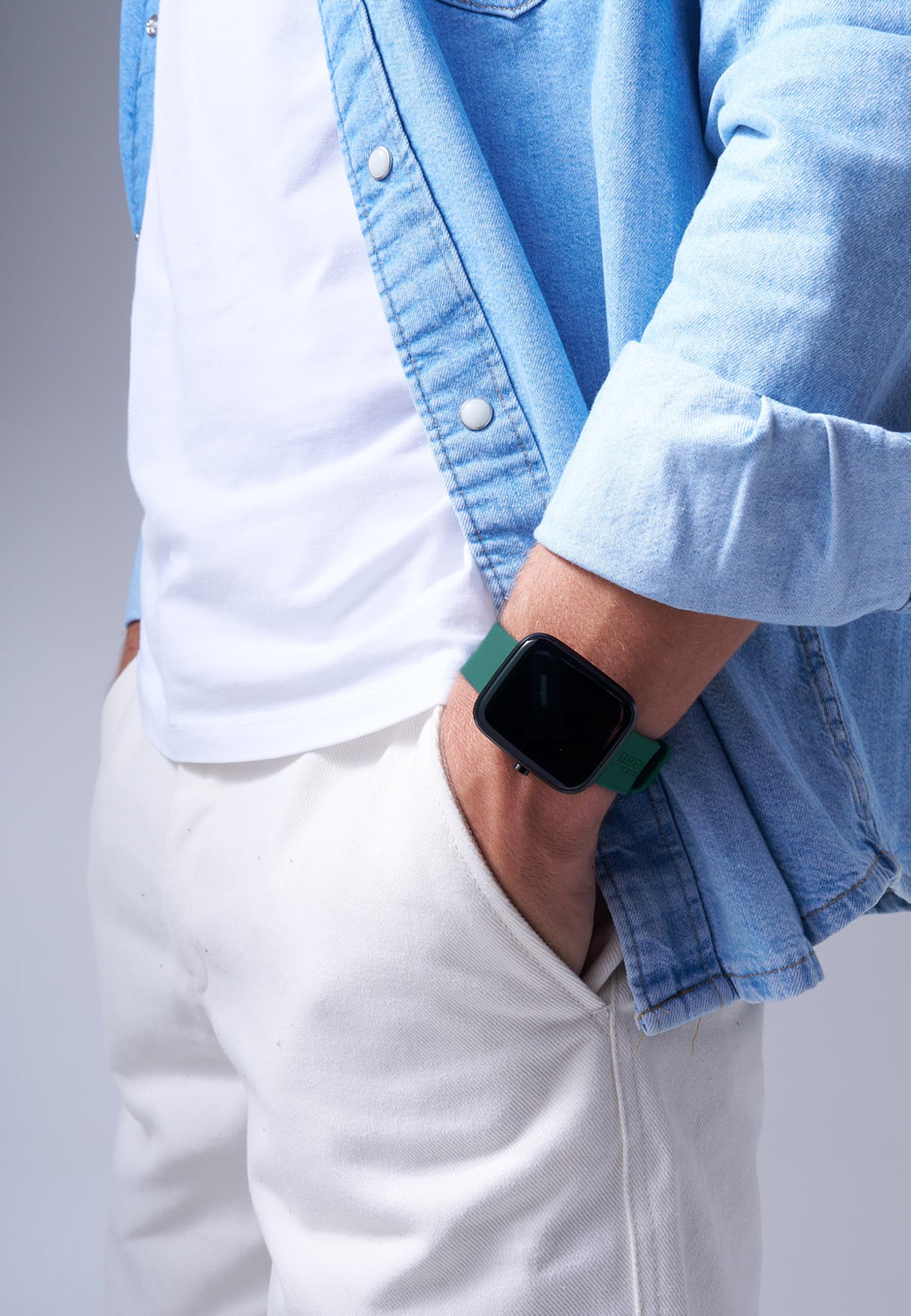 Breil Smartwatch SBT-3, Smartwatch Uomo Donna con 2 Cinturini Intercambiabili in Maglia Mesh e Silicone, Orologio Sport con Connettività Bluetooth, Autonomia 7 Giorni, Compatibile con iOS e Android