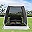 Alvantor Pop Up Screen House, Outdoor Mosquito Mesh Tent with UV Resistant, Pop Up Canopy Easy Up, Foldable Screen Room for Camping,Backyard, Garden, Patio(Gray, 6x6 FT)