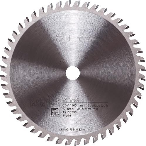 HIlti 2136798 Hoja de metal SCB M X-Cut 6-12" x58" x48T Sistemas inalámbricos