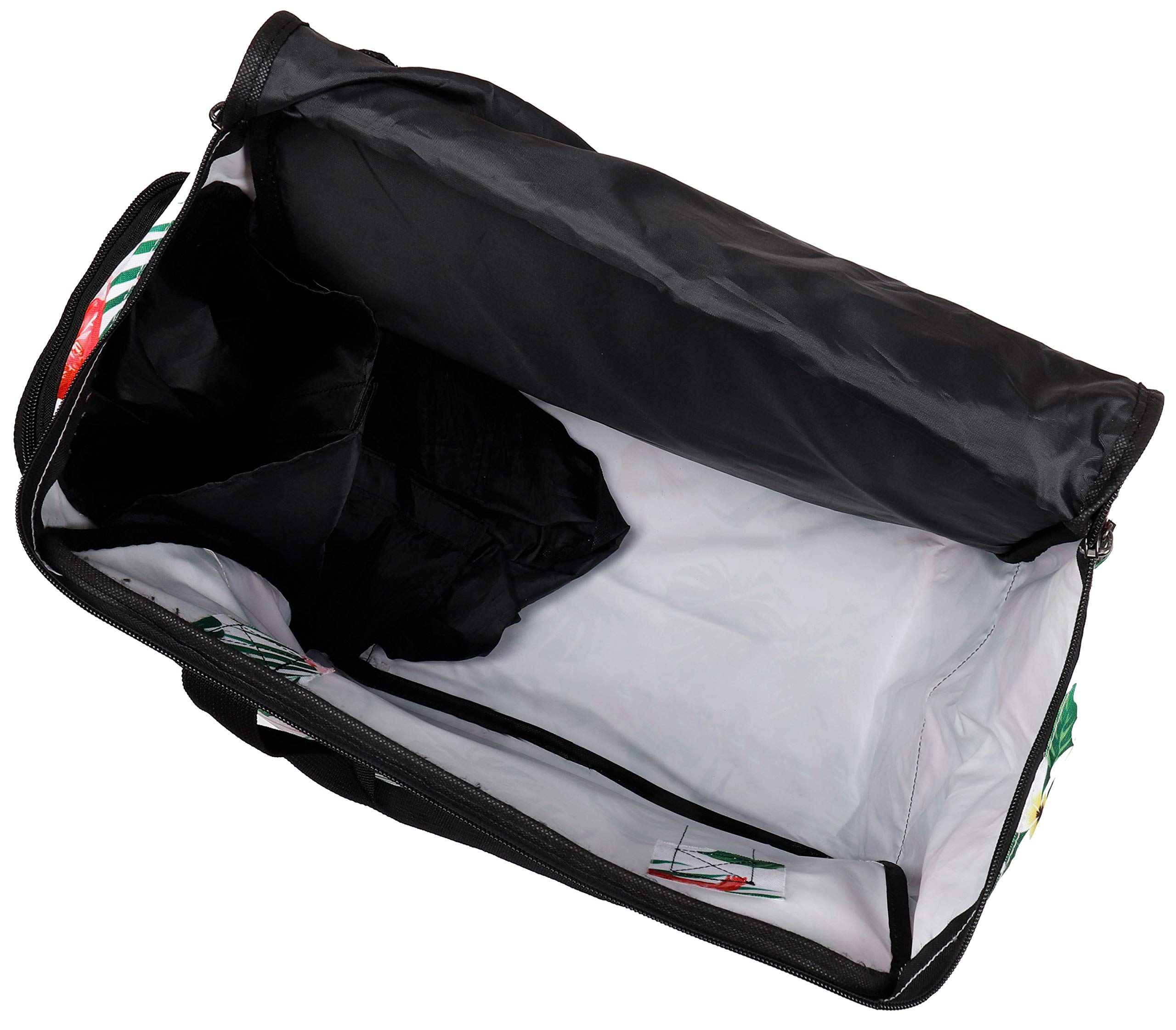 BRUBAKER - Set de Ski 'CarverSpotlight' - Housse à Skis & Sac à Chaussures de Ski - pour 1 Paire de Skis + Bâtons + Chaussures + Casque - 170 cm - Flamants