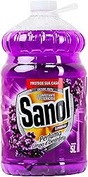 Sanol Desinfetante Líquido Para Uso Geral Lavanda 5 Litros Roxo