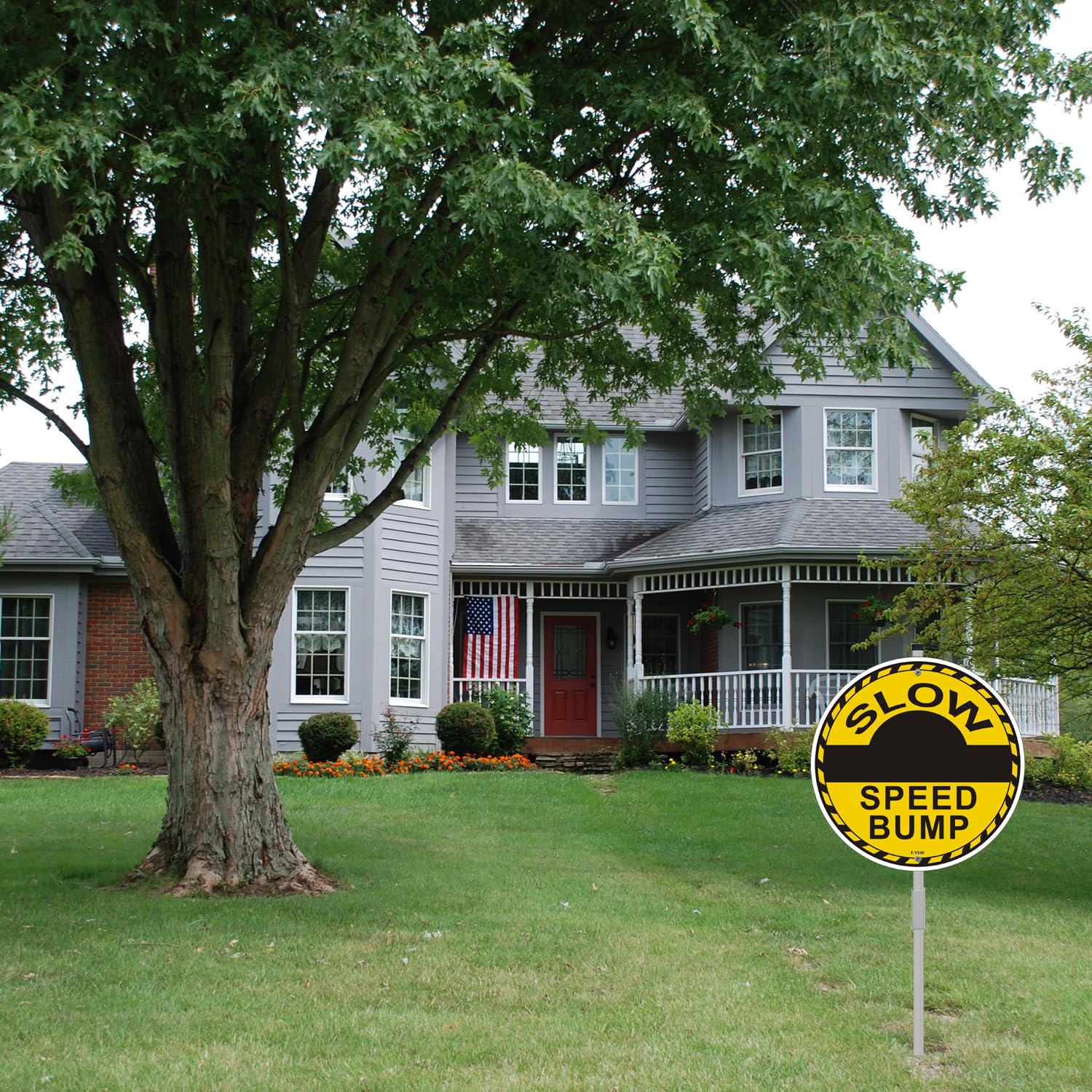 Amazon.com: Speed Bumps Ahead Sign Slow Down Sign 10