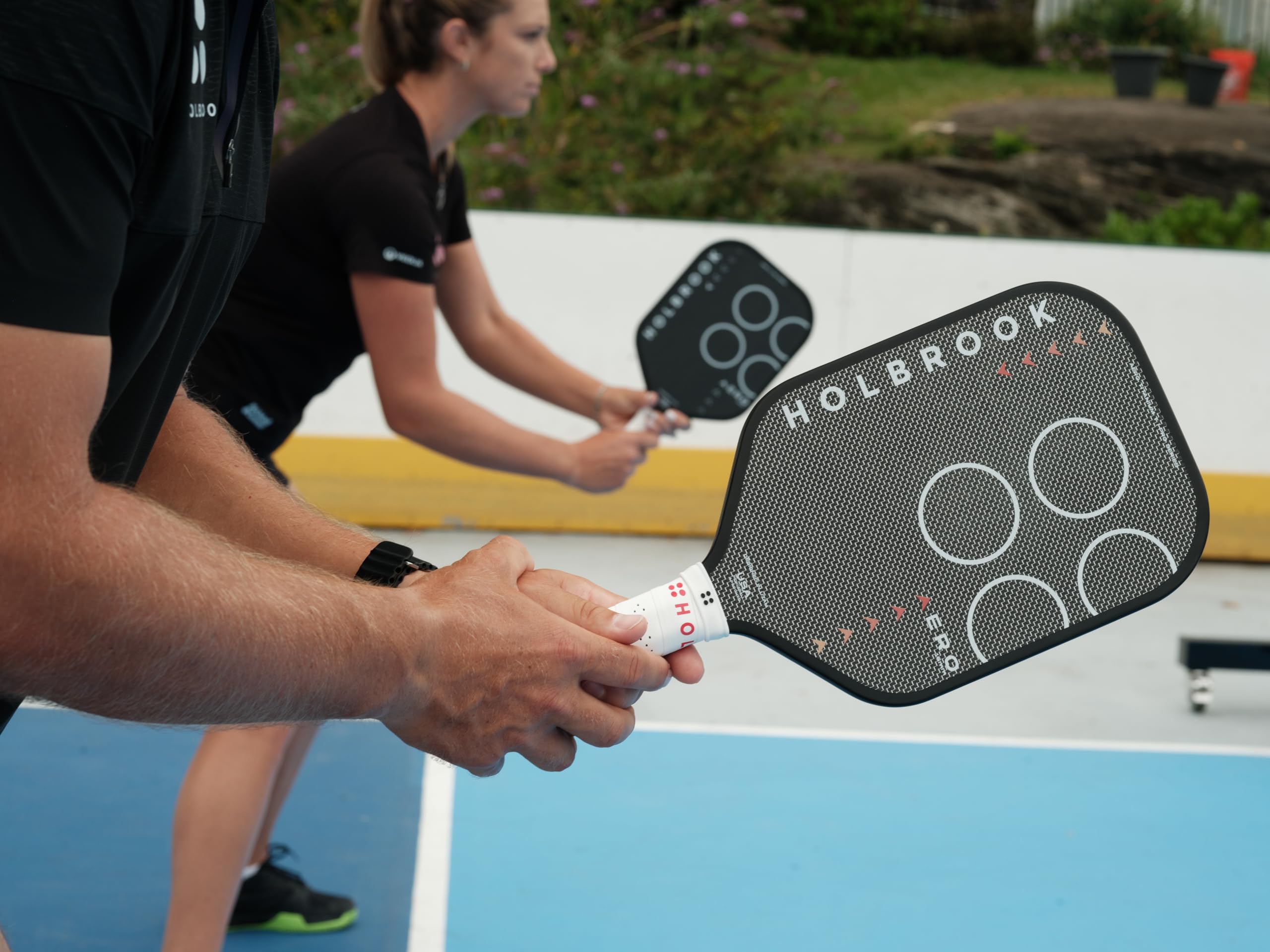 Holbrook Aero Series Edgeless Pickleball Paddle: USAPA Approved, Carbon Fiber Surface, Foam Polypropylene Core, Widened Sweet Spot, Controlled Touch