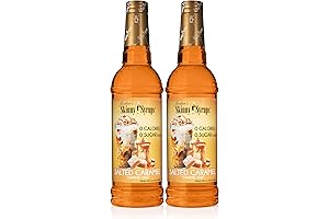 Jordan's Skinny Syrups Sugar Free Salted Caramel Flavor Drink Mix: Keto Friendly...