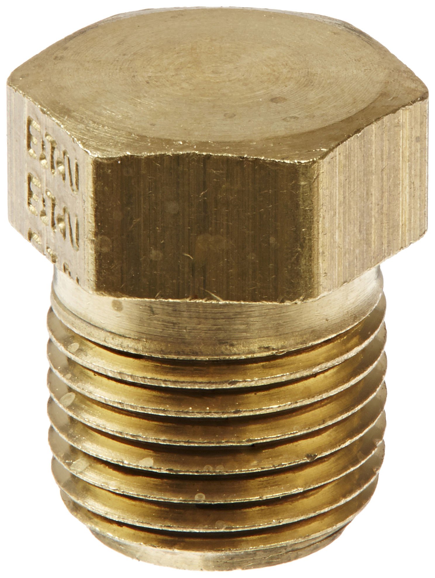 Eaton Weatherhead 3152X2 Brass CA360 Fitting, Hex Head Plug, 1/8