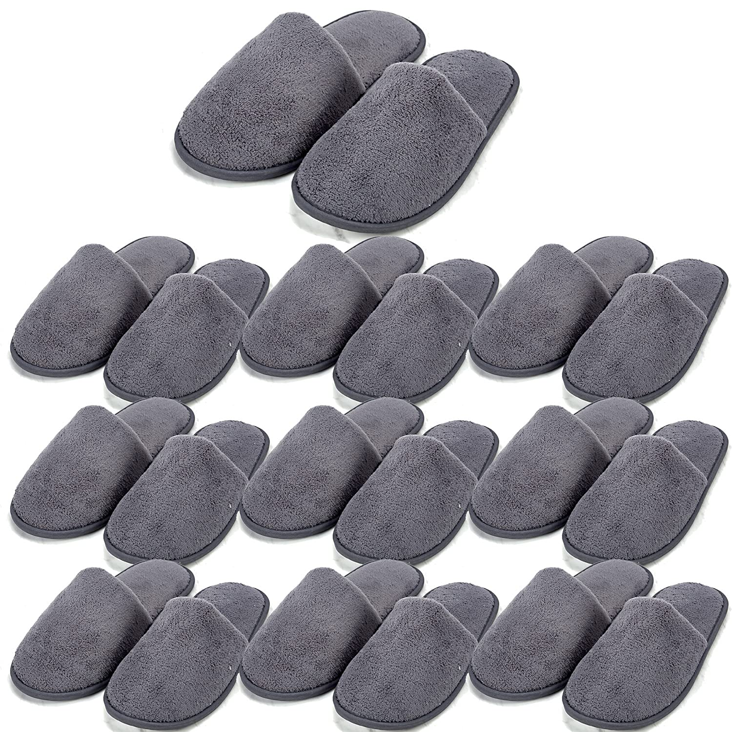 VINN DUNN BESPOKE, Coral Fleece-close, unisex-adult, Slipper