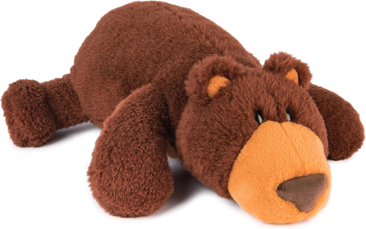 Tush 15-Inch Teddy Bear Stuffed Animal Sensory Toy, Ages 0+ | Soft Plush Fabrics and Floppy Limbs Comfort, Nurture Fine Motor Skills, Tactile Play, and Early Sensory Discovery