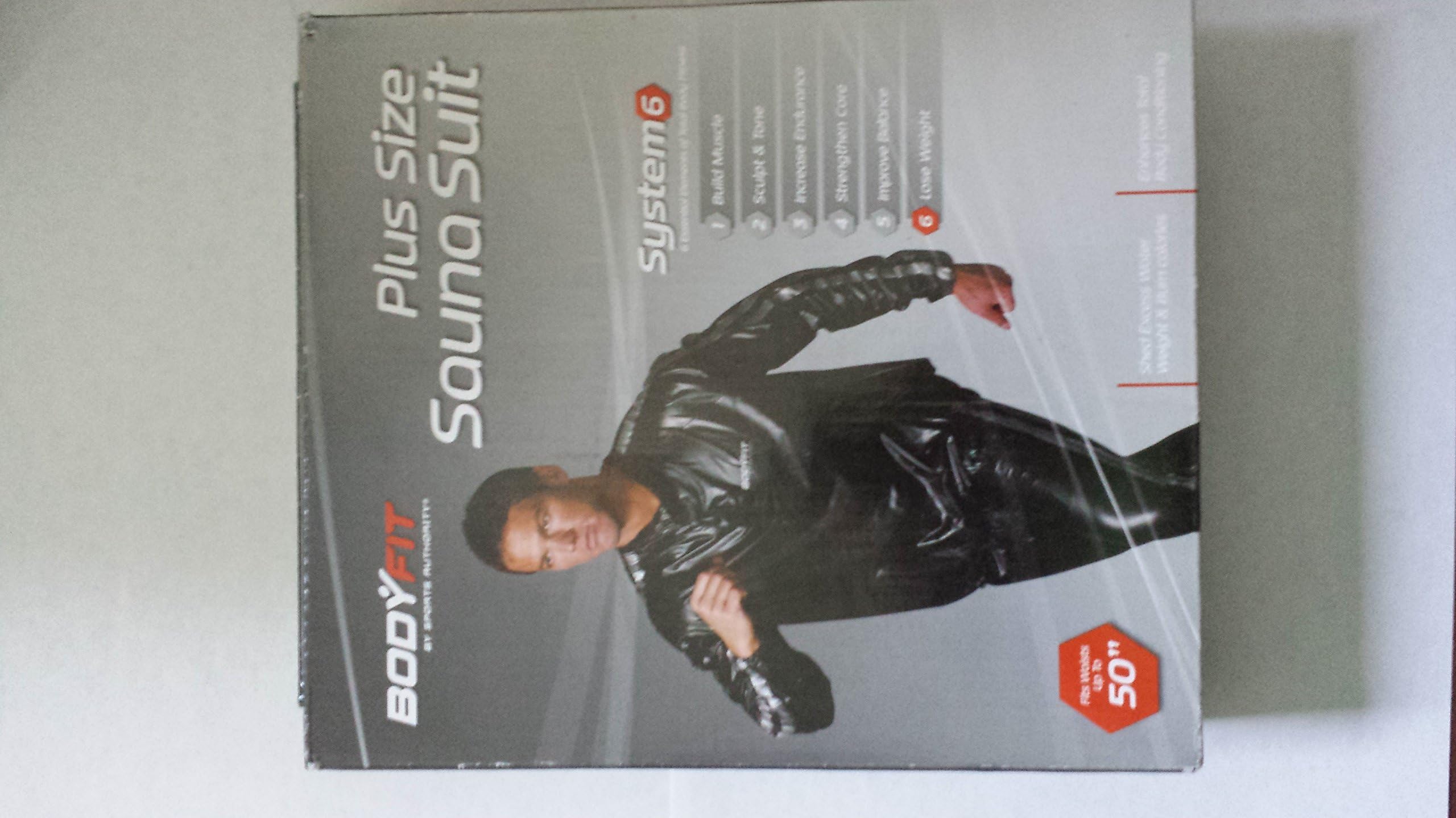 Sauna Suit Fits Waists up to 36"