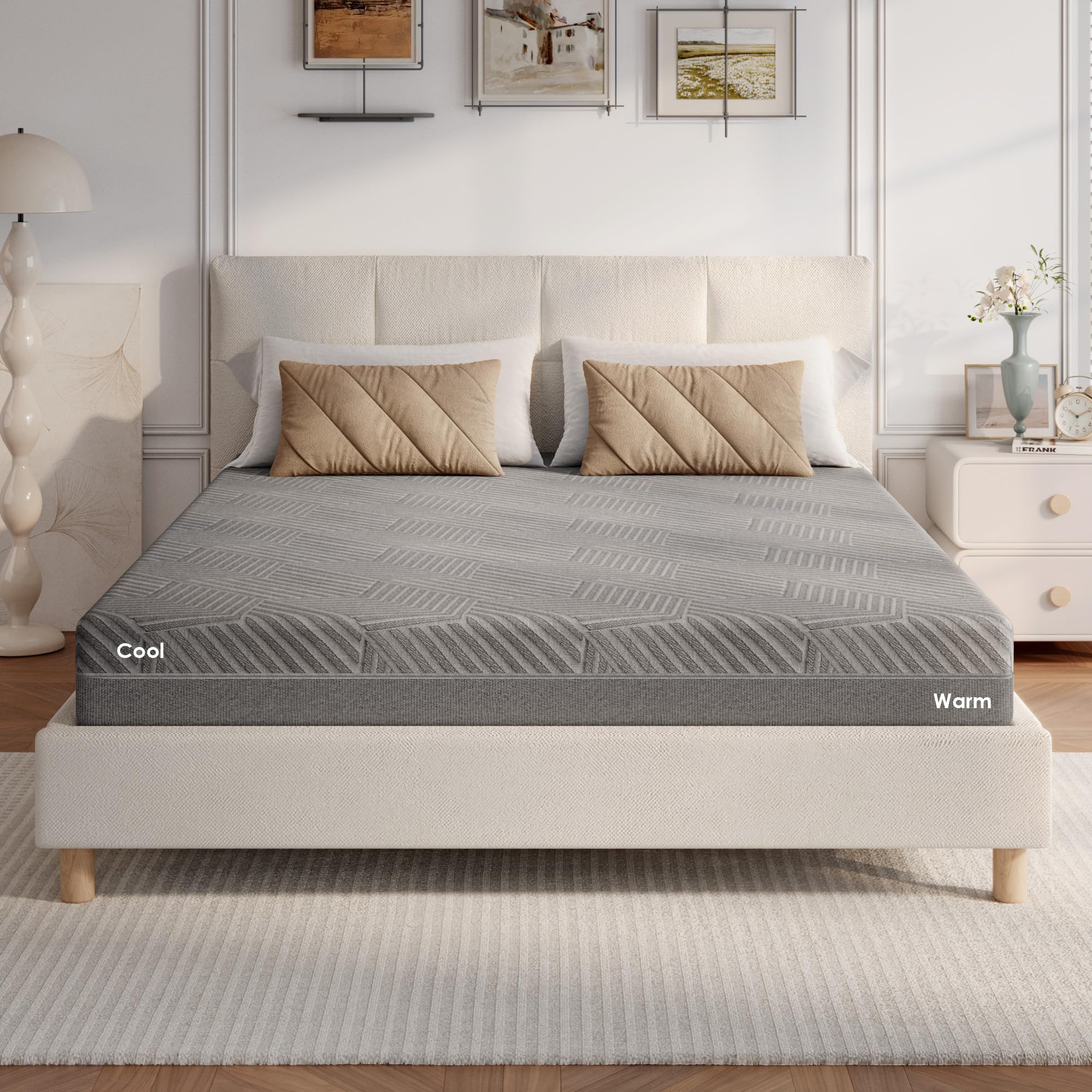Amazon.com: CJJSleep 6 Inch King Size Dual-Sided Memory Foam