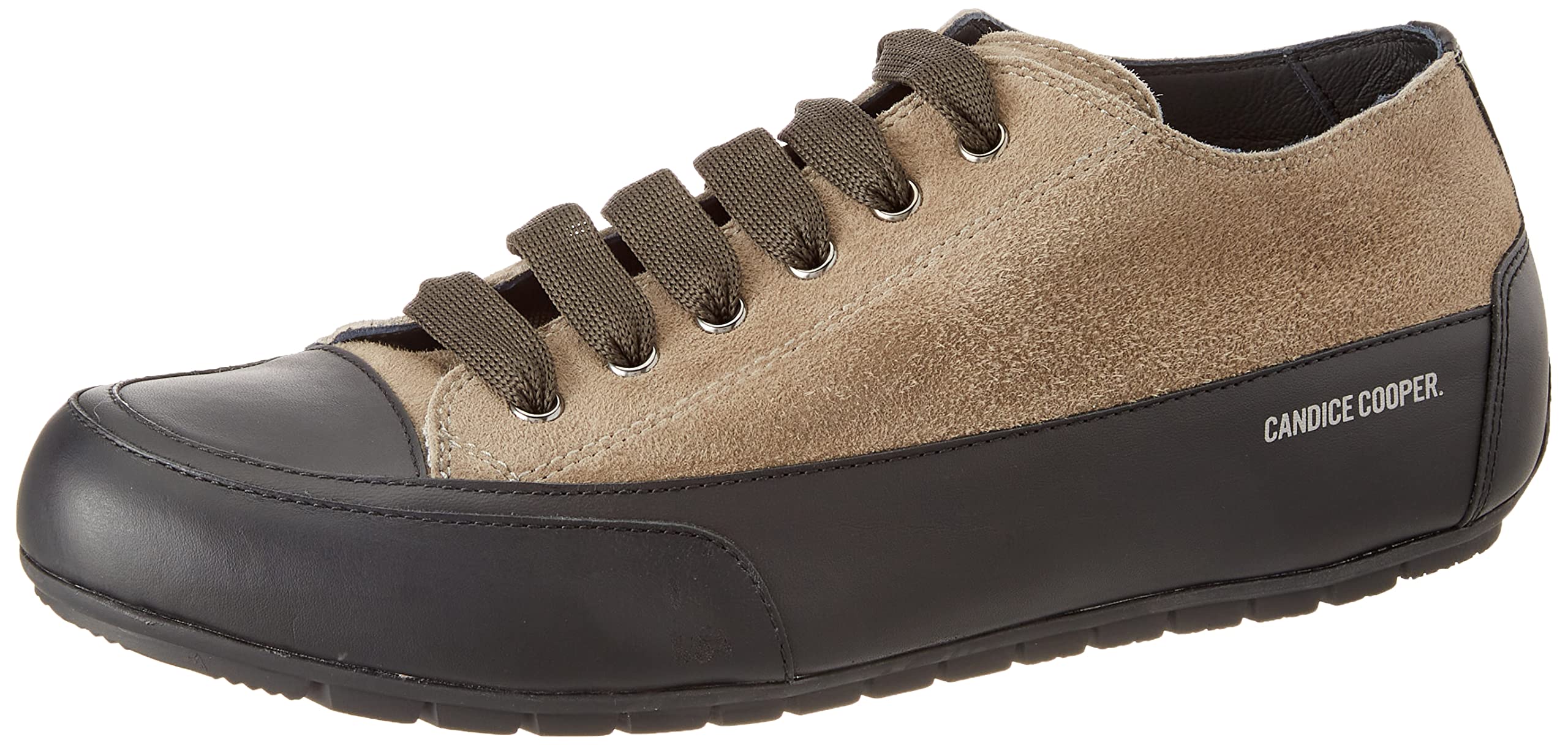 Candice Cooper Rock, Sneaker Donna, Black/Dark Olive, 37 EU