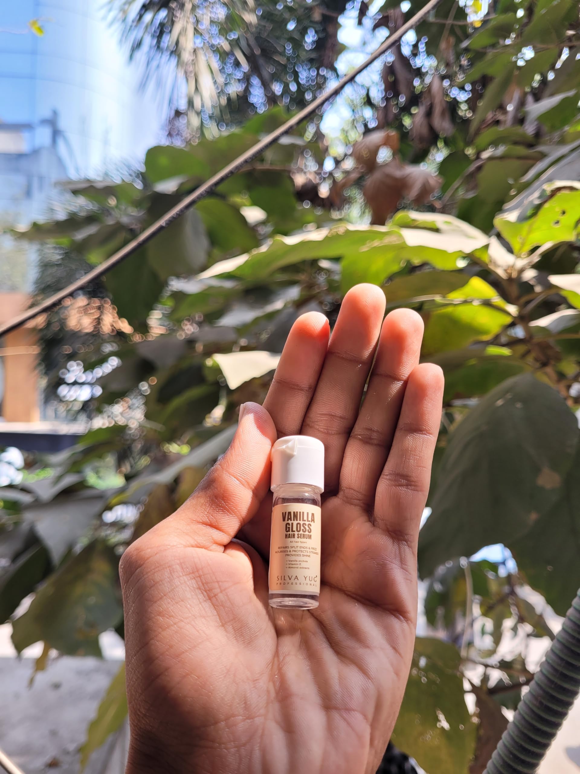 PLANT VANILLA GLOSS HAIR SERUM | 55 ml | Hair Shining & Styling Agent for Damaged, Dry, Rough, Dull, Frizzy Hair for Women & Unisex-image-13