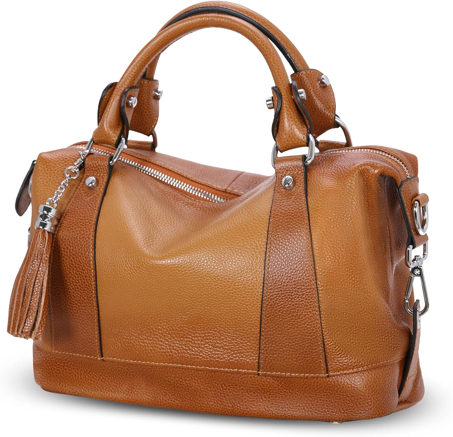 HESHE Leather Purses and Handbags for Women Shoulder Tote Work Bags Hobo Purse Crossbody Satchel Handbags Top Handle Bags HESHE Leather Purses and Handbags for Women Shoulder Tote Work Bags Hobo Purse Crossbody Satchel Handbags Top Handle Bags