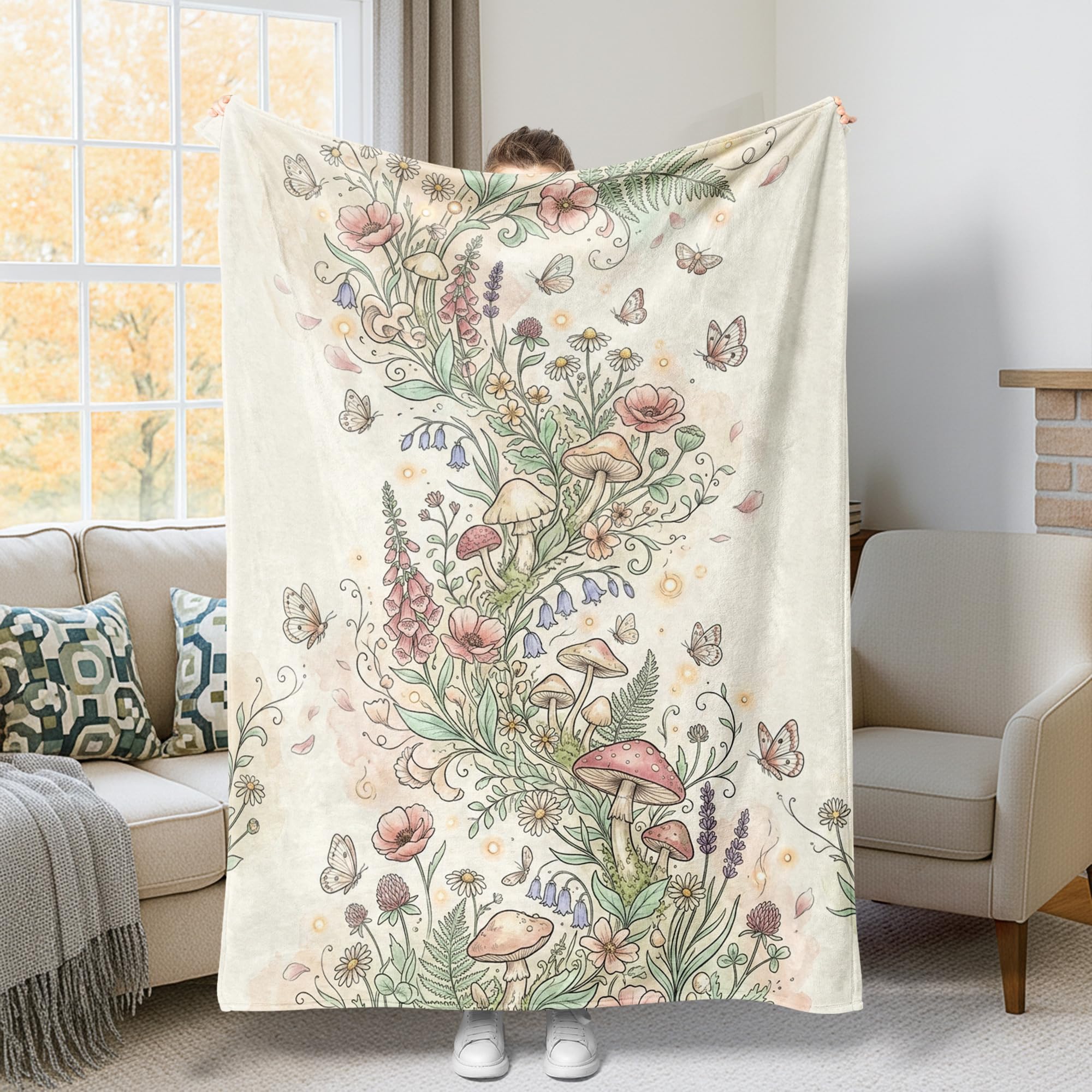 Couverture légère et chaude anti-fraîcheur pour sofa et chaise de bureau 152x203 cm