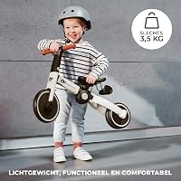 Kinderkraft 4TRIKE Egyensúlyi Kerékpár Gyerekeknek, Pedál Nélküli Bicikli Alumínium 4