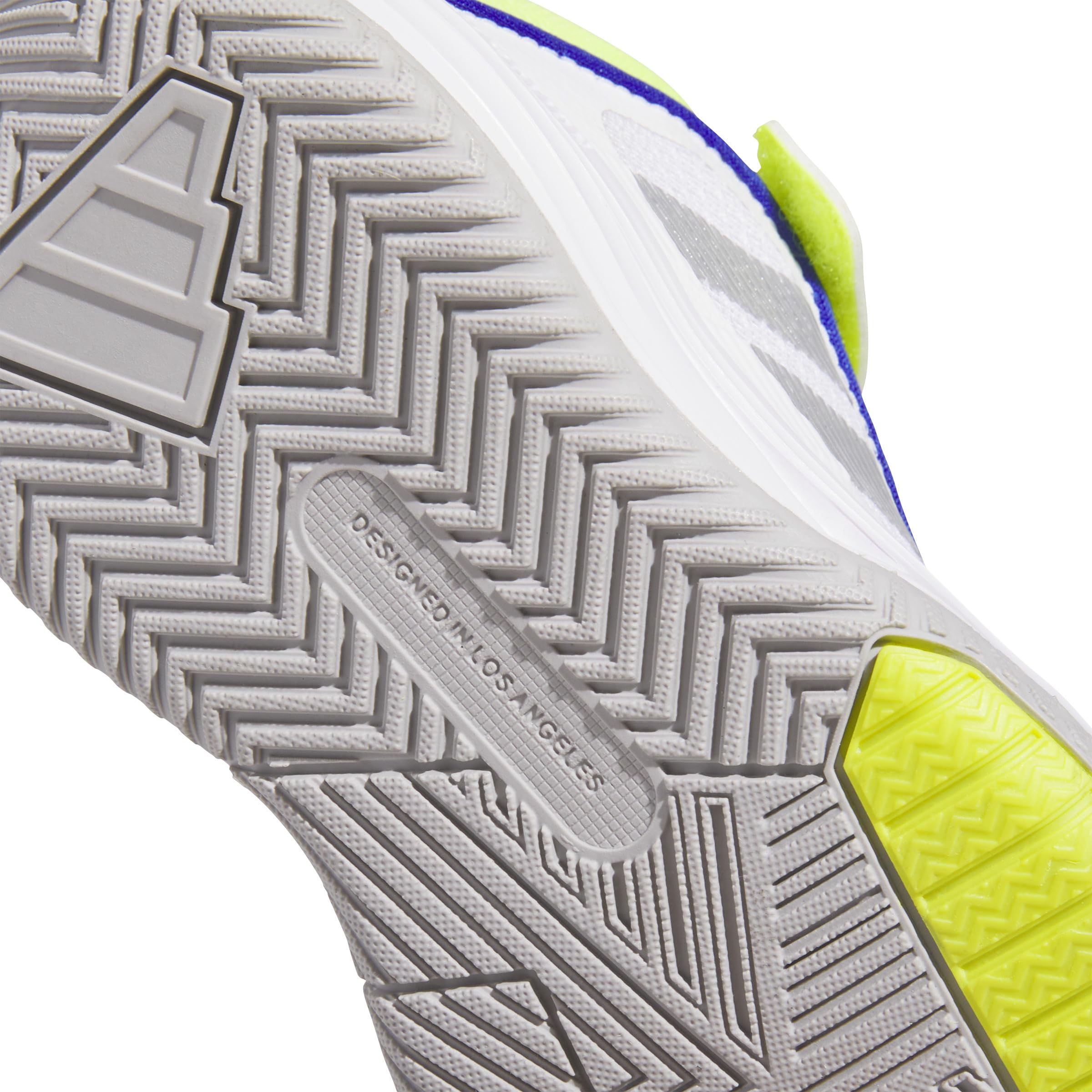 adidas Unisex niños Ownthegame 3.0 Shoes, FTWR White/Grey Two/Solar Slime, 33 EU
