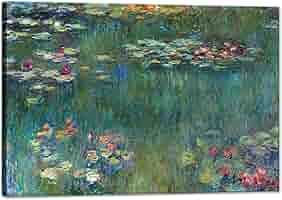 睡蓮 クロード・モネ ゴールド枠睡蓮風水 インテリアアンティーク ローズ額絵 額 睡蓮 クロード・モネ ゴールド枠睡蓮風水 インテリア