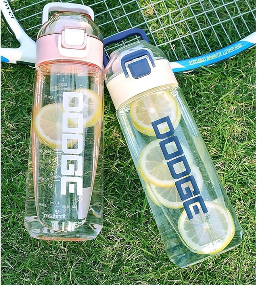 Amazon | スポーツボトル 水筒 620ml ワンタッチ ウォーター