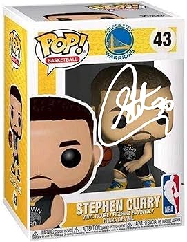 Stephen Curry #43 Facsimile Signed Reprint Laser Autographed Funko
